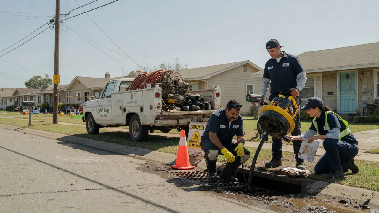 Drain Cleaning in Sunray, TX near me